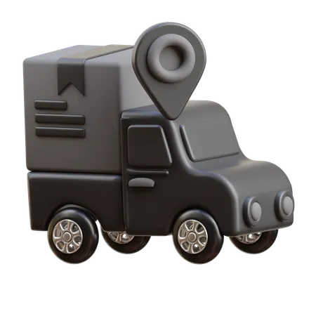 Camion de livraison  3D Icon