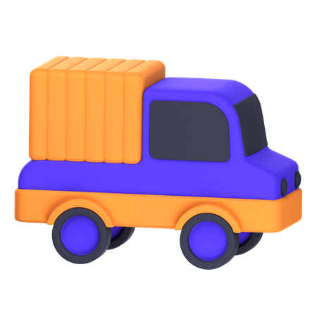 Camion de livraison  3D Icon