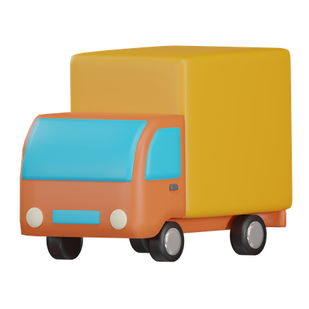 Camion de livraison  3D Icon