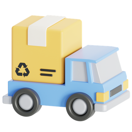 Camion de livraison  3D Icon