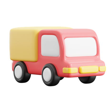 Camion de livraison  3D Icon