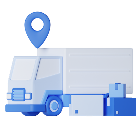 Camion de livraison  3D Icon