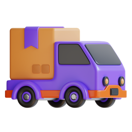 Camion de livraison  3D Icon