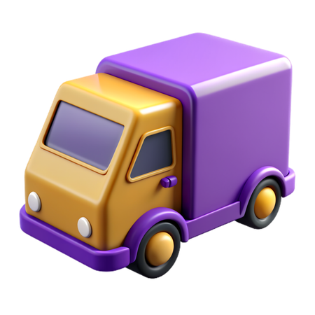 Camion de livraison  3D Icon