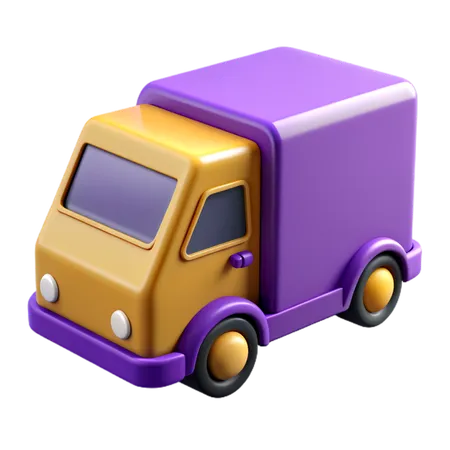 Camion de livraison  3D Icon