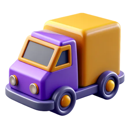 Camion de livraison  3D Icon