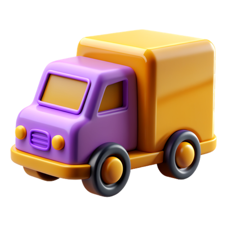 Camion de livraison  3D Icon