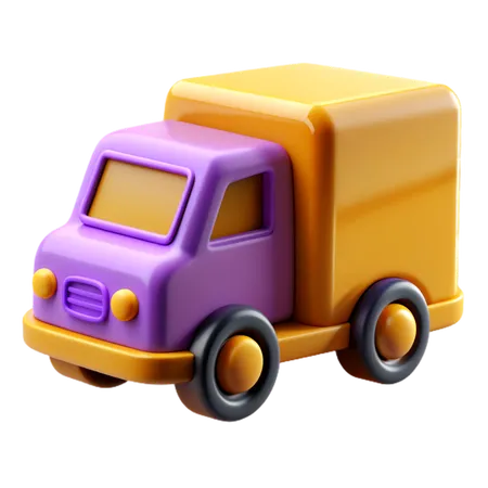 Camion de livraison  3D Icon