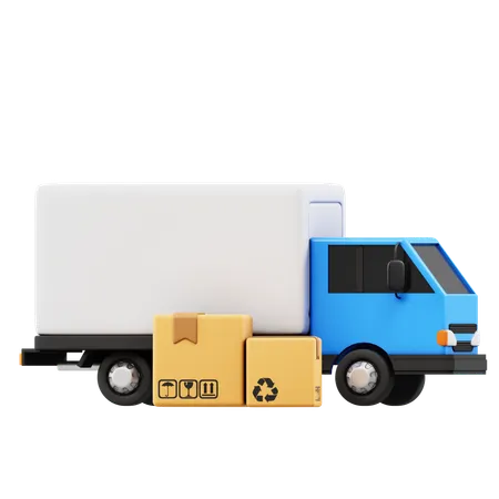 Camion de livraison  3D Icon