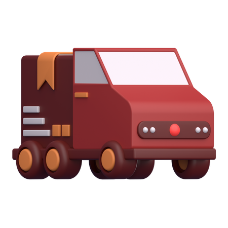 Camion de livraison  3D Icon