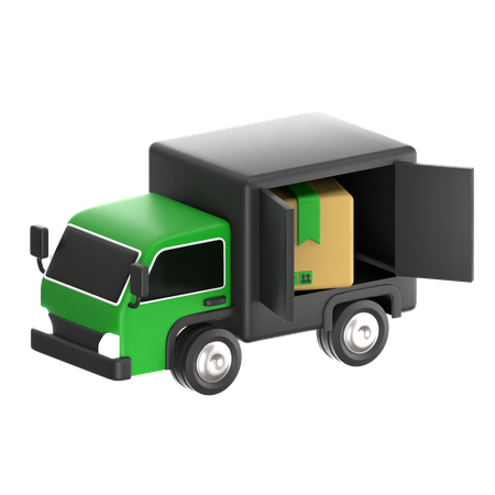 Camion de livraison  3D Icon