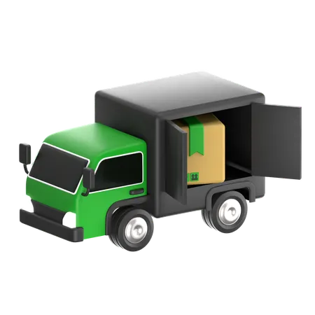 Camion de livraison  3D Icon