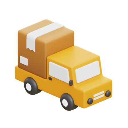 Camion de livraison  3D Icon