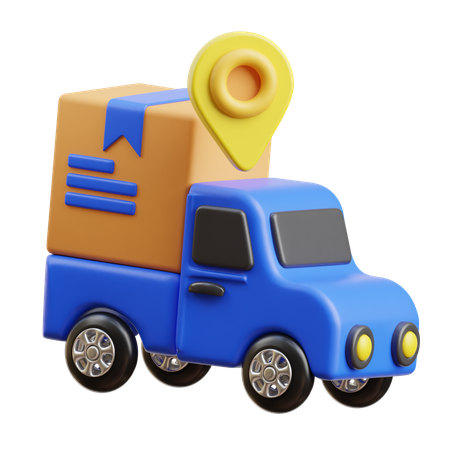 Camion de livraison  3D Icon