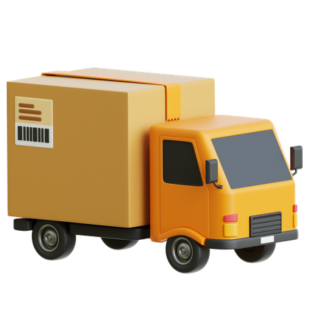 Camion de livraison  3D Icon