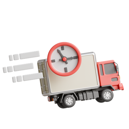 Camion de livraison  3D Icon