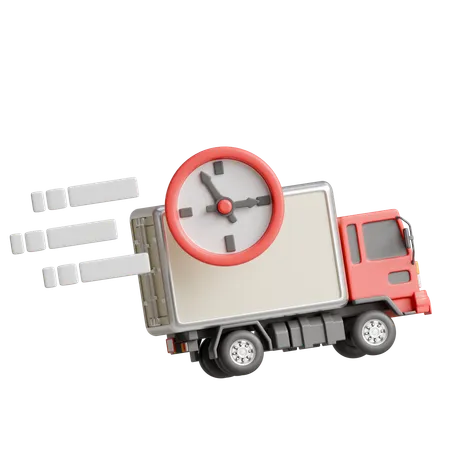 Camion de livraison  3D Icon