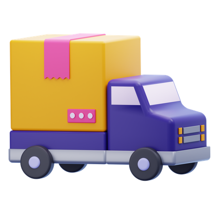 Camion de livraison  3D Icon