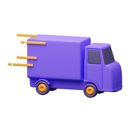 Camion de livraison  3D Icon