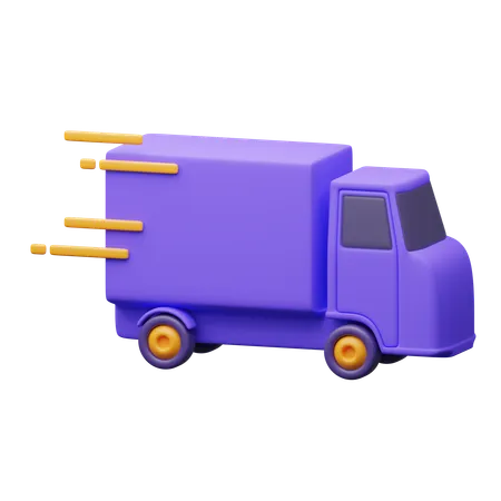 Camion de livraison  3D Icon