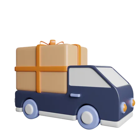 Camion de livraison  3D Icon