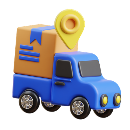 Camion de livraison  3D Icon