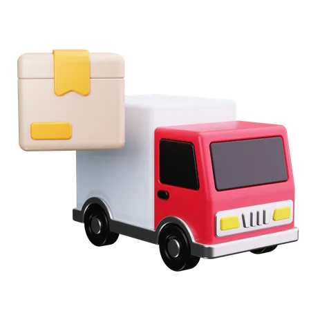 Camion de livraison  3D Icon