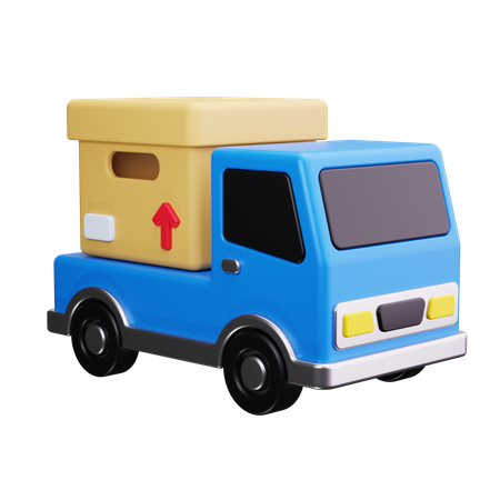 Camion de livraison  3D Icon