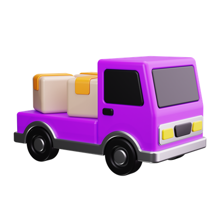 Camion de livraison  3D Icon