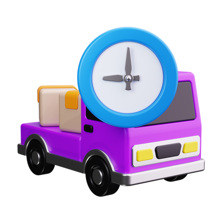 Camion de livraison  3D Icon