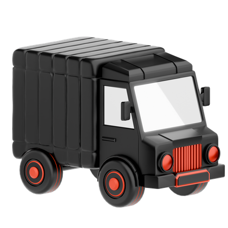 Camion de livraison  3D Icon