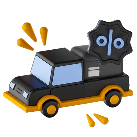 Camion de livraison  3D Icon