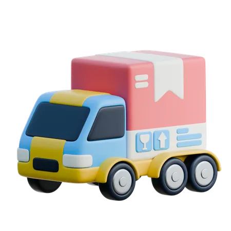 Camion de livraison  3D Icon