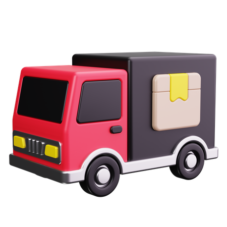 Camion de livraison  3D Icon