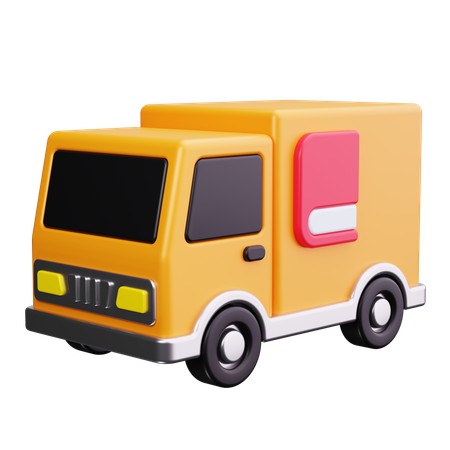 Camion de livraison  3D Icon