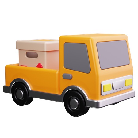 Camion de livraison  3D Icon