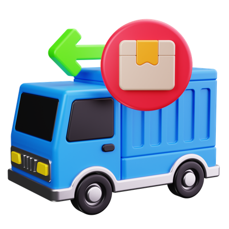 Camion de livraison  3D Icon