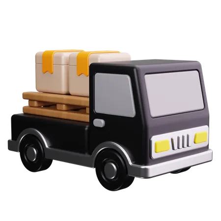 Camion de livraison  3D Icon