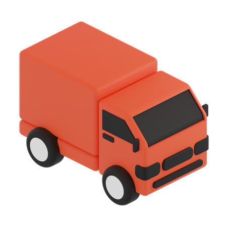 Camion de livraison  3D Icon