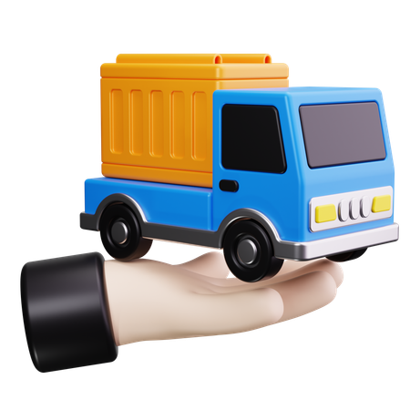 Camion de livraison  3D Icon