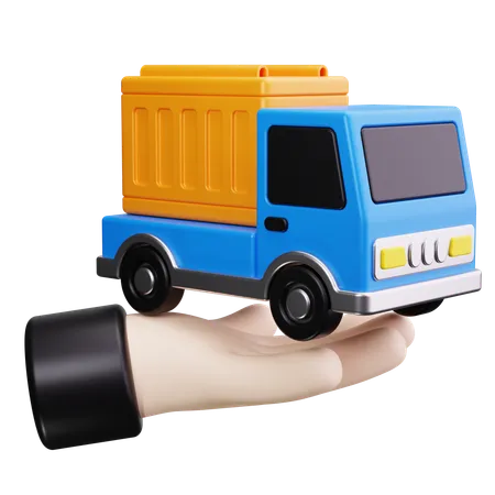 Camion de livraison  3D Icon