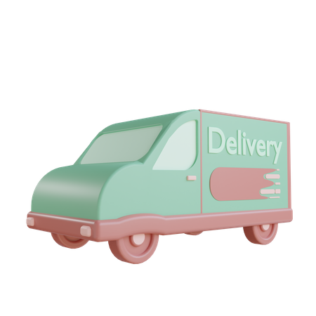 Camion de livraison  3D Icon