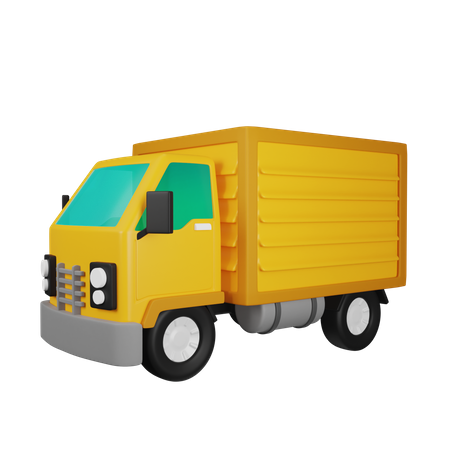 Camion de livraison  3D Icon