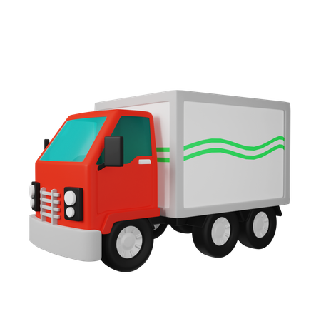 Camion de livraison  3D Icon