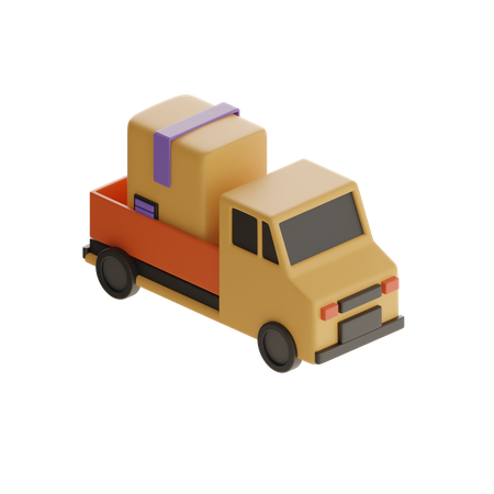 Camion de livraison  3D Icon