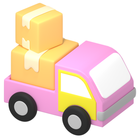 Camion de livraison  3D Icon