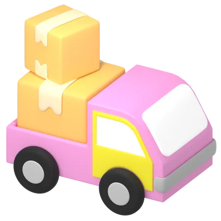 Camion de livraison  3D Icon