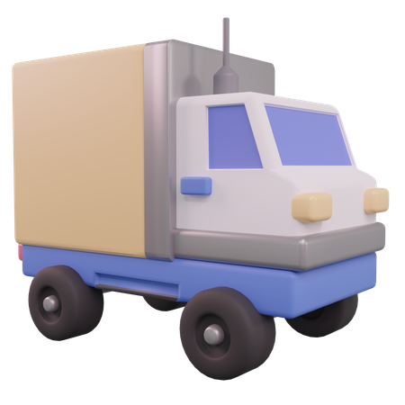 Camion de livraison  3D Icon