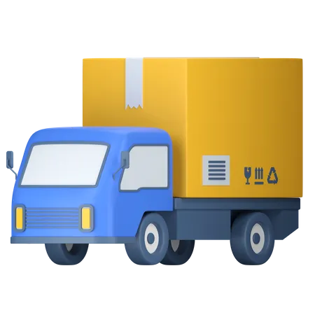 Camion de livraison  3D Icon