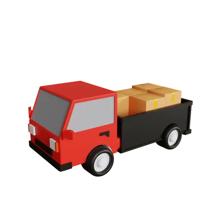 Camion de livraison  3D Icon